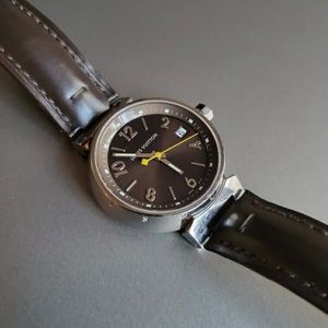 Louis Vuitton Tambour, time only, 34mm